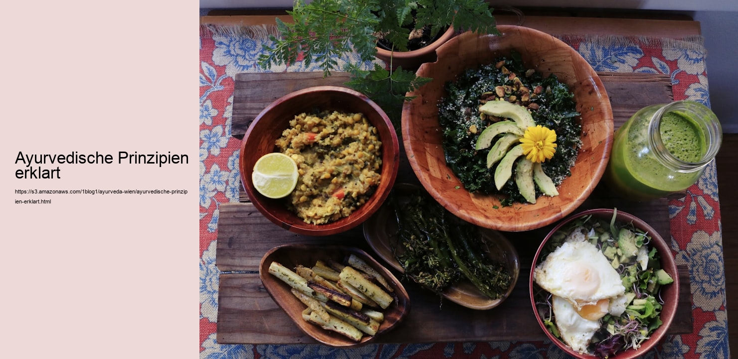 Ayurvedische Prinzipien erklart  