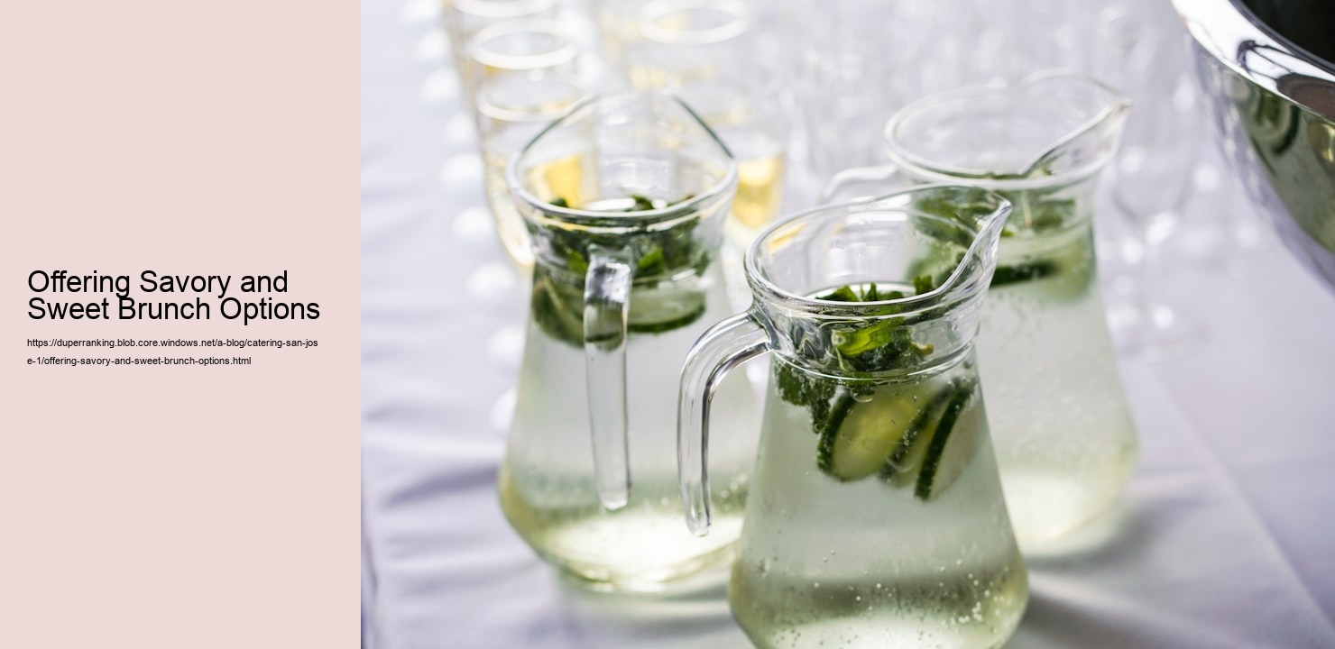 Offering Savory and Sweet Brunch Options  