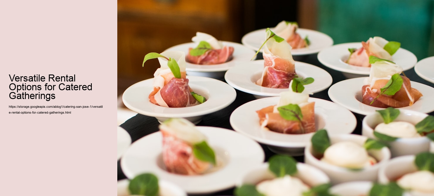 Versatile Rental Options for Catered Gatherings  