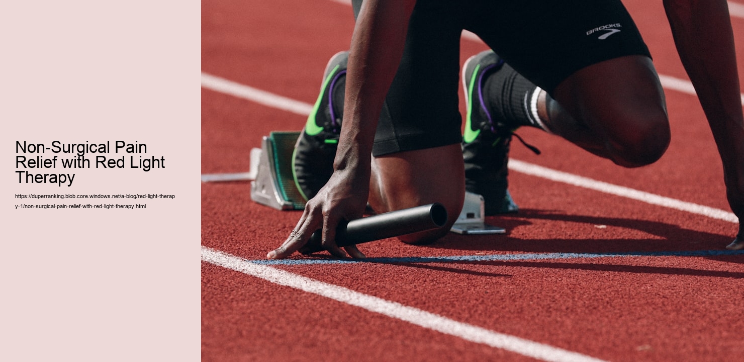 Non-Surgical Pain Relief with Red Light Therapy  