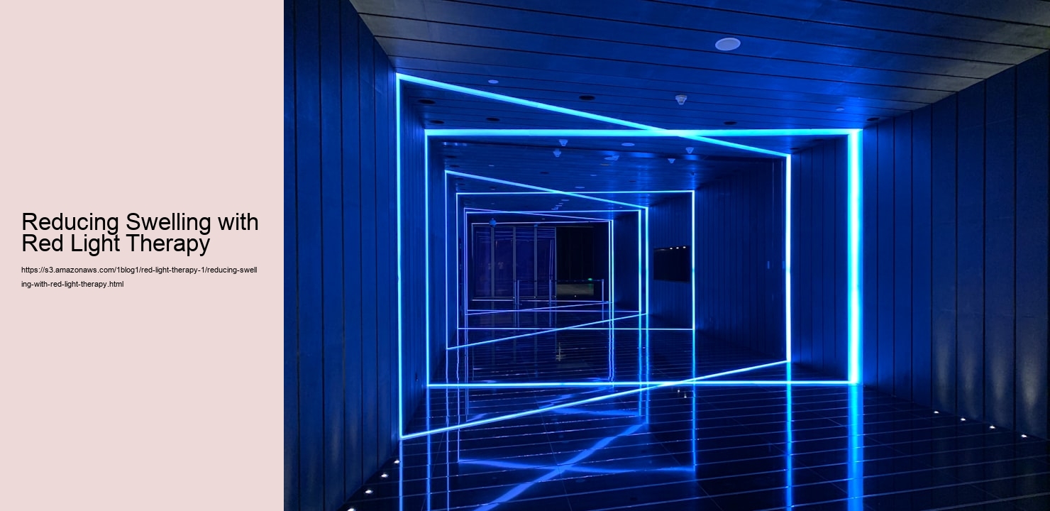 Reducing Swelling with Red Light Therapy  